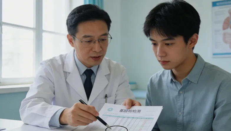 医院分子病理实验室工作场景