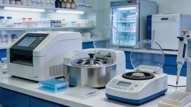 医保政策文件与放大镜的示意图片