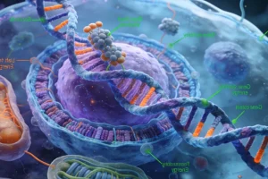 BRAF V600E突变激活MAPK信号通路示意图