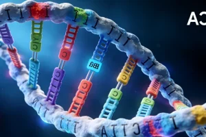 显微镜下BRAF V600E免疫组化染色阳性结果