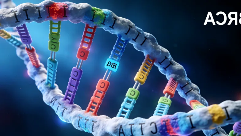 显微镜下BRAF V600E免疫组化染色阳性结果