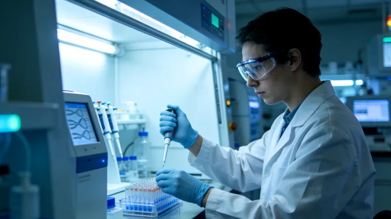 分泌性乳腺癌病理切片显微图像