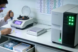 NTRK基因融合示意图：两段基因错误连接