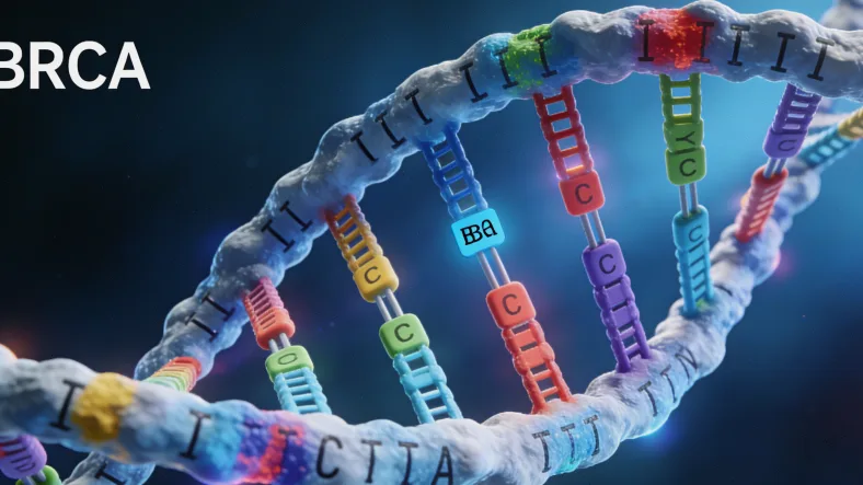 肿瘤异质性对基因检测影响的模式图