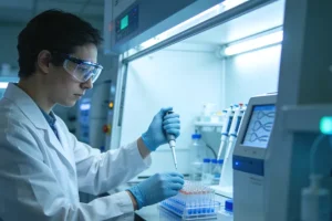 医生与患者家属沟通病情场景