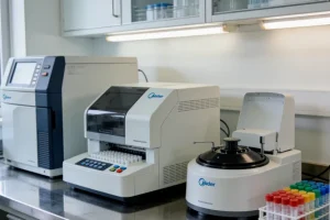 医患在诊室内专注沟通的场景