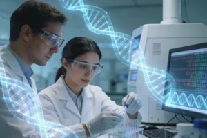 PIK3CA基因突变激活PI3K通路示意图