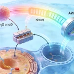 形象化的PI3K/AKT/mTOR信号通路示意图