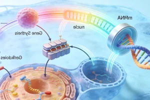 形象化的PI3K/AKT/mTOR信号通路示意图