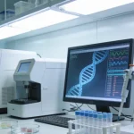 DNA双链断裂与同源重组修复示意图