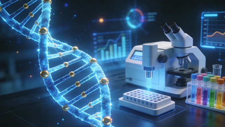 HRD评分计算流程与阈值判定示意图