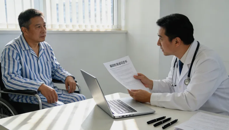 肿瘤异质性漫画：一个肿瘤由颜色深浅不一的小块拼成