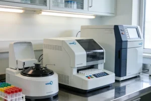 HRD检测报告单与手术规划图并列示意图