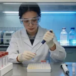 HRD检测原理示意图：展示同源重组修复通路与基因组疤痕