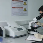 HRD检测报告示意图，突出评分结果