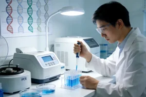 HRD检测与PARP抑制剂合成致死机制示意图