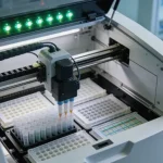 医生与患者沟通基因检测方案的场景图