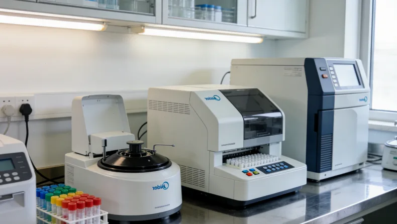 医生与患者共同查看基因检测报告