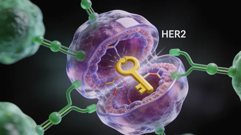 一位患者与医生共同查看基因检测报告