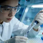 医生与患者共同查看CT影像的沟通场景