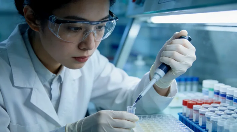 医生与患者共同查看CT影像的沟通场景