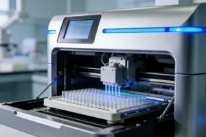 医生在超声实时引导下进行肿瘤穿刺活检