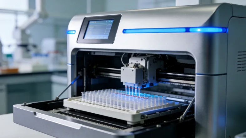 医生在超声实时引导下进行肿瘤穿刺活检