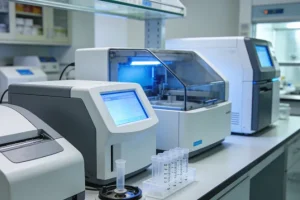 肝癌细胞异质性示意图：展示不同特性的癌细胞群