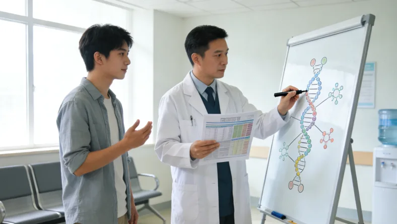 肝癌组织病理切片与基因表达谱数据对比示意图