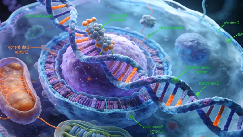 FUT8基因介导岩藻糖添加过程动画图示