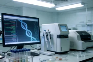 AFP与AFP-L3糖基化结构差异示意图