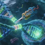 医生与患者共同查看基因检测报告