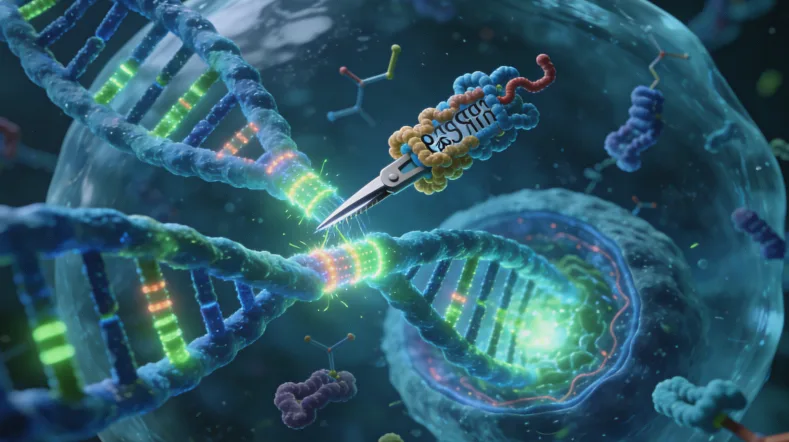 医生与患者共同查看基因检测报告