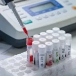 消费级基因检测样本采集示意图