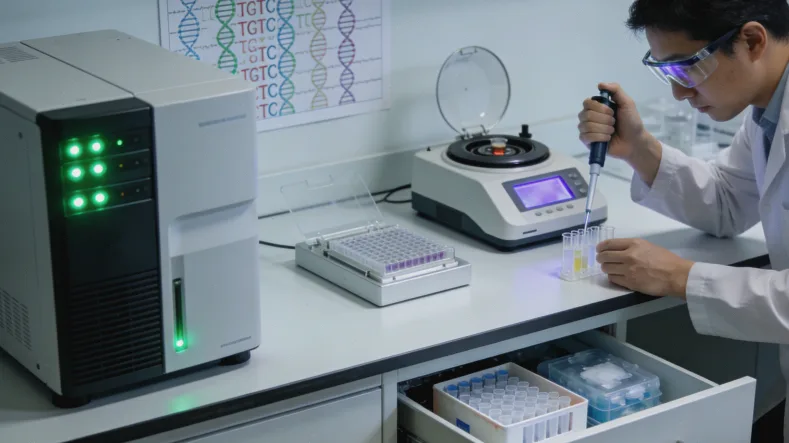 医生与患者沟通病情，讲解检查结果的场景图