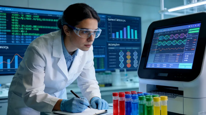 正常肾脏与多囊肾病肾脏对比示意图