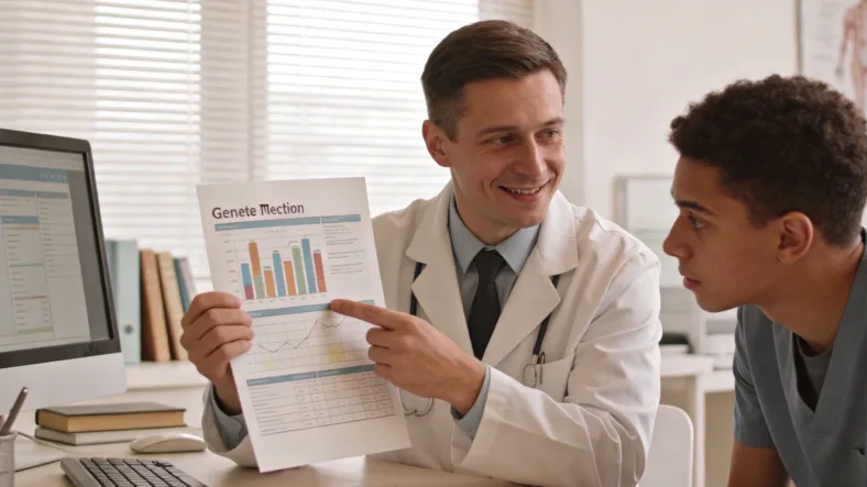 多囊肾病肾脏与正常肾脏超声对比图