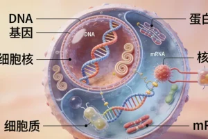 医生与多囊肾病患者在门诊交流的示意图
