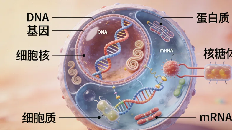医生与多囊肾病患者在门诊交流的示意图