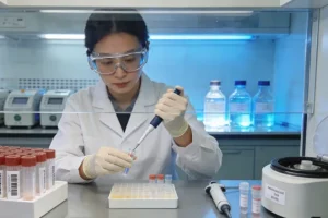 健康肾脏与多囊肾病肾脏结构对比示意图