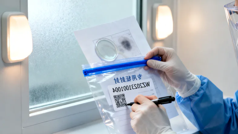 正常与Alport综合征基底膜电镜对比图