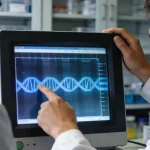 正常晶状体与Alport前圆锥形晶状体对比示意图