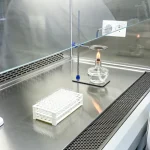 医生与家长查看基因检测报告沟通示意图