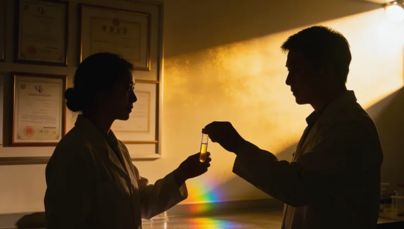 基因检测从采血到报告的流程简图