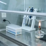 基因检测报告单与显微镜下的肾脏组织切片