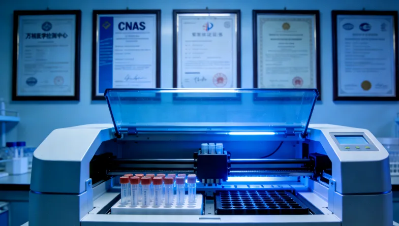 医生与患儿家长沟通病情场景