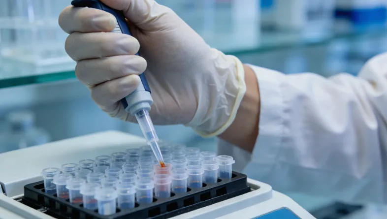 遗传咨询师与夫妇沟通基因报告场景