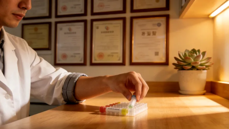 医生与患者家庭沟通病情场景