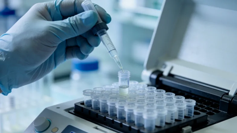 膝关节X光片显示髌骨缺失或发育不良