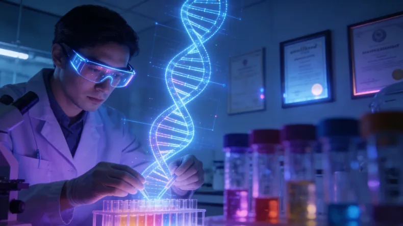 膝关节X光片显示髌骨缺如